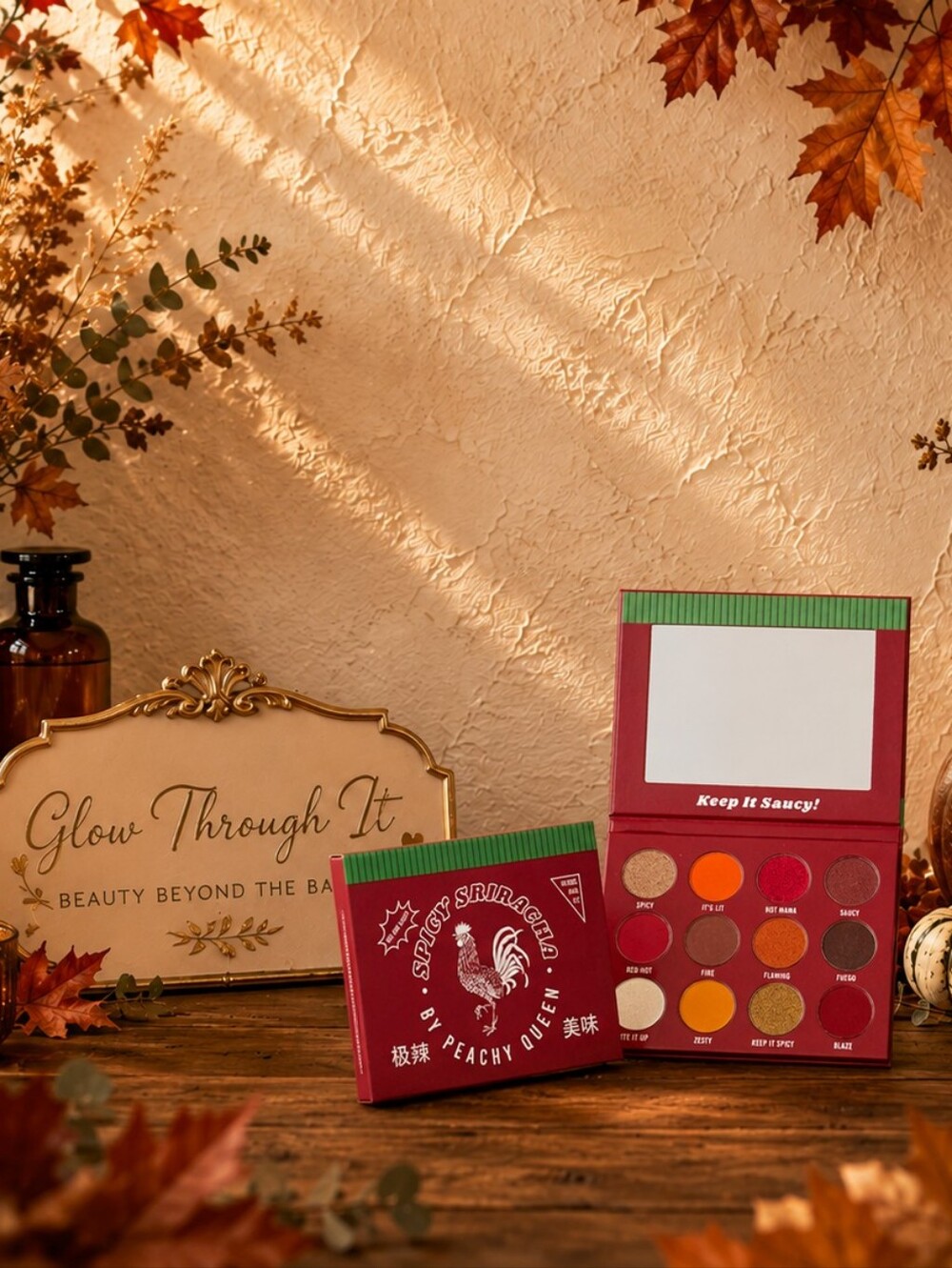 Rare Peachy Queen Spicy Sriracha Eyeshadow Palette READ*